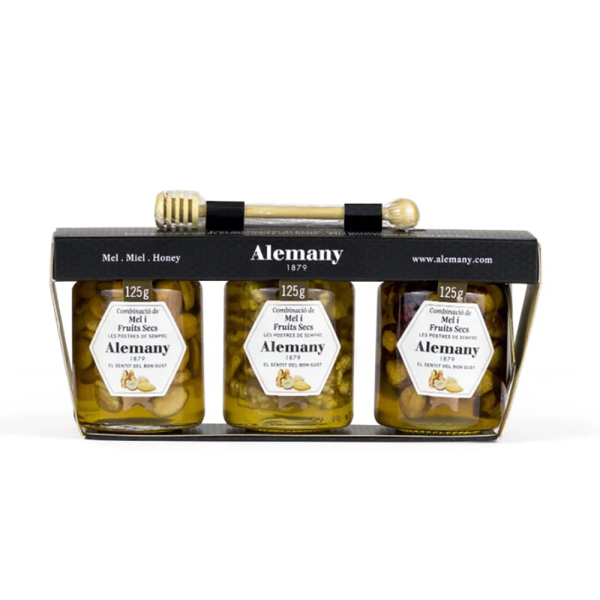 Alemany Honey 3-Pack with Nuts