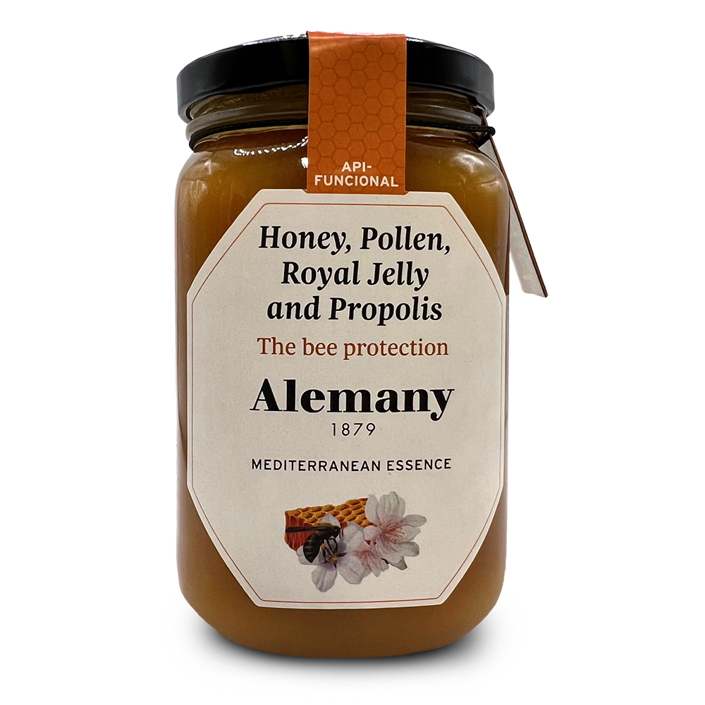 Alemany Gourmet Honey with Pollen, Royal Jelly and Propolis - Image 2