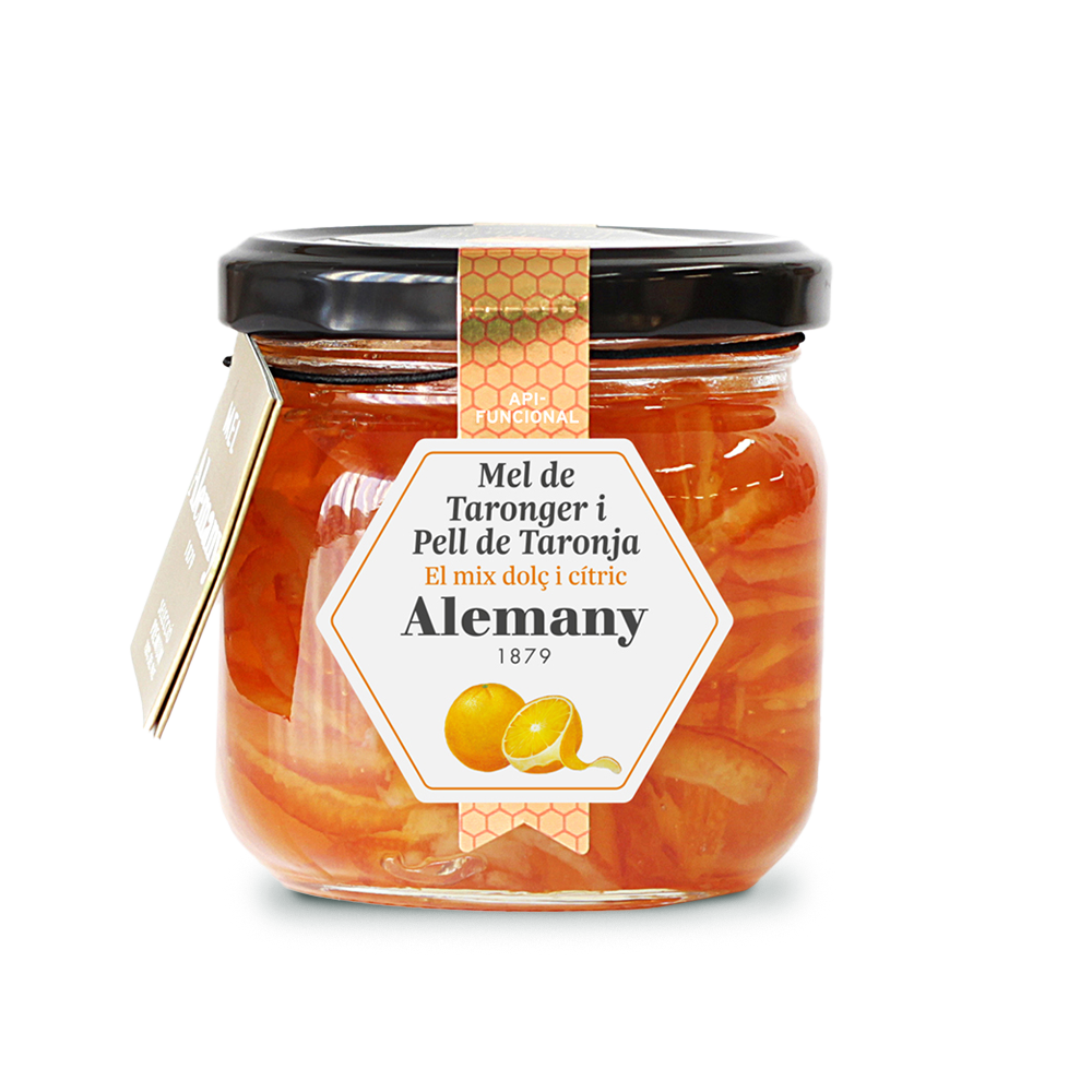 Alemany Gourmet Honey with Orange Peel
