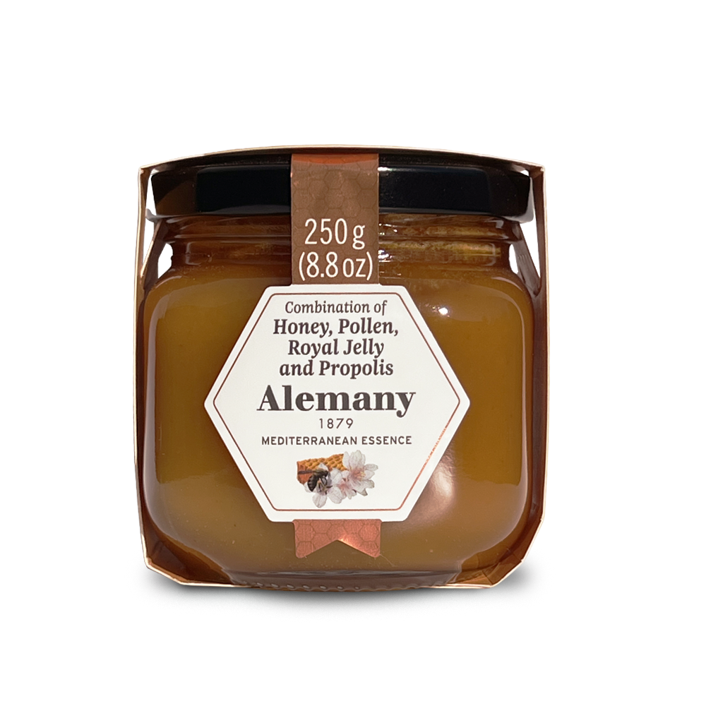 Alemany Gourmet Honey with Pollen, Royal Jelly and Propolis - Image 3
