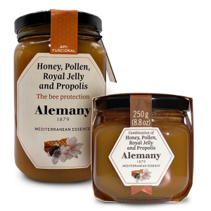 Alemany Gourmet Honey with Pollen, Royal Jelly and Propolis