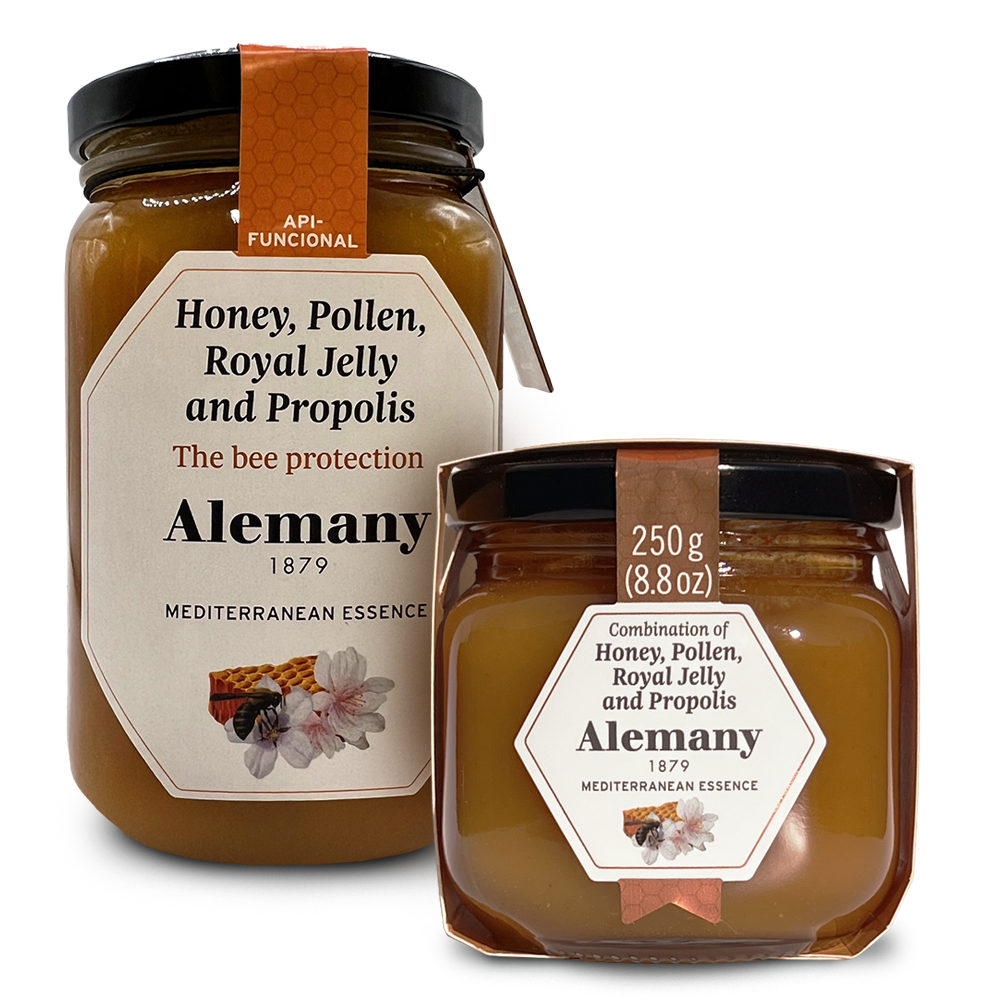 Alemany Gourmet Honey with Pollen, Royal Jelly and Propolis