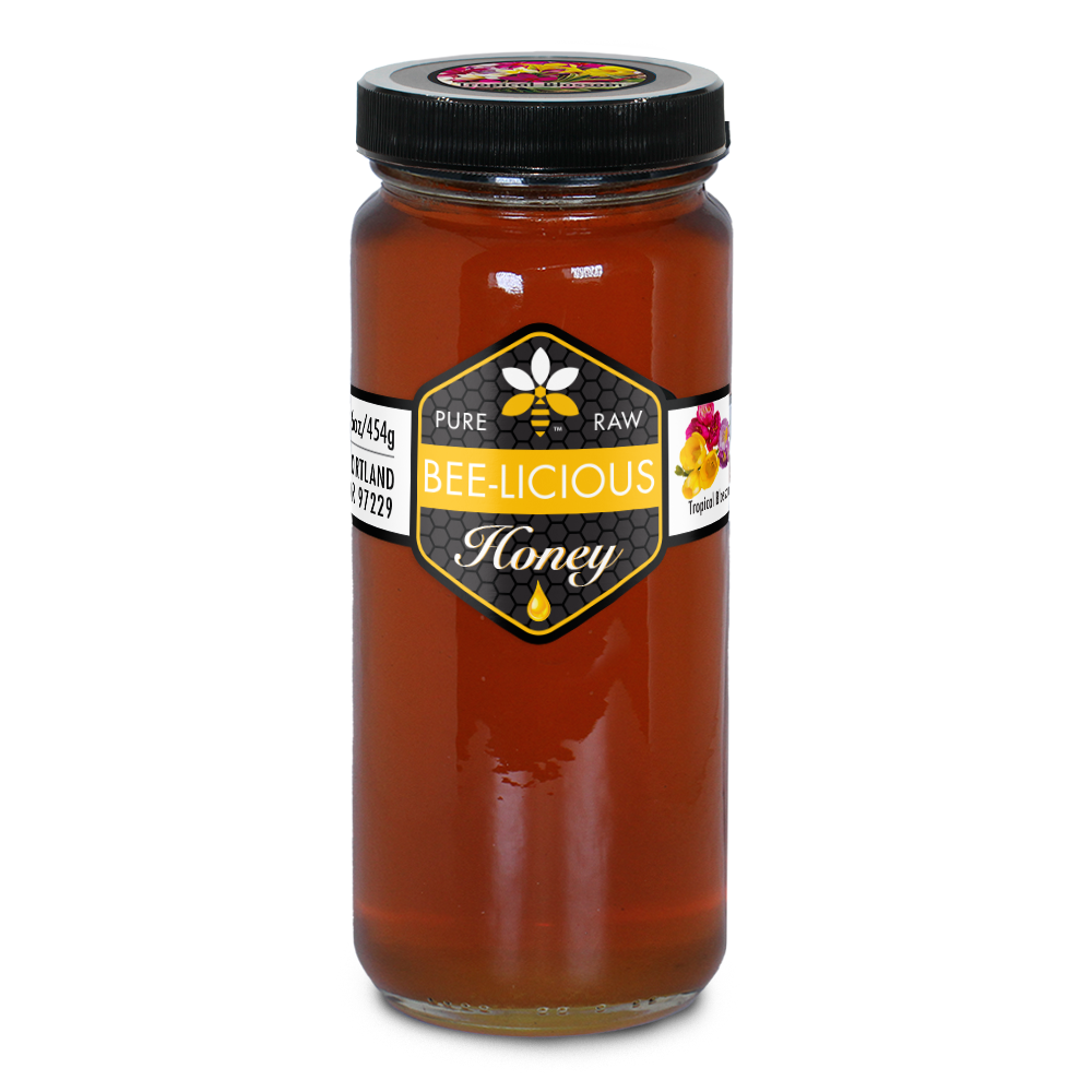 Hawaiian Tropical Blossom Honey - Image 2