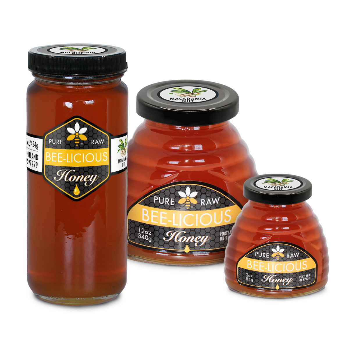 Hawaiian Macadamia Nut Honey