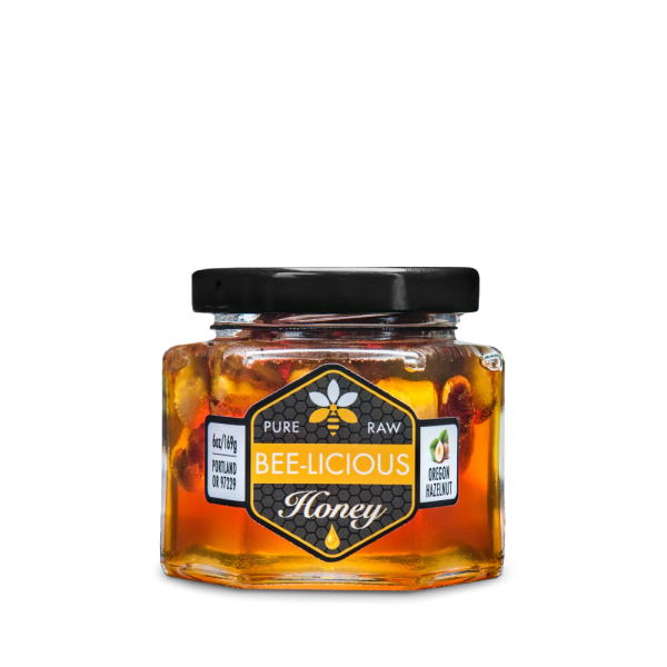 Oregon Wildflower Honey with Oregon Hazelnuts