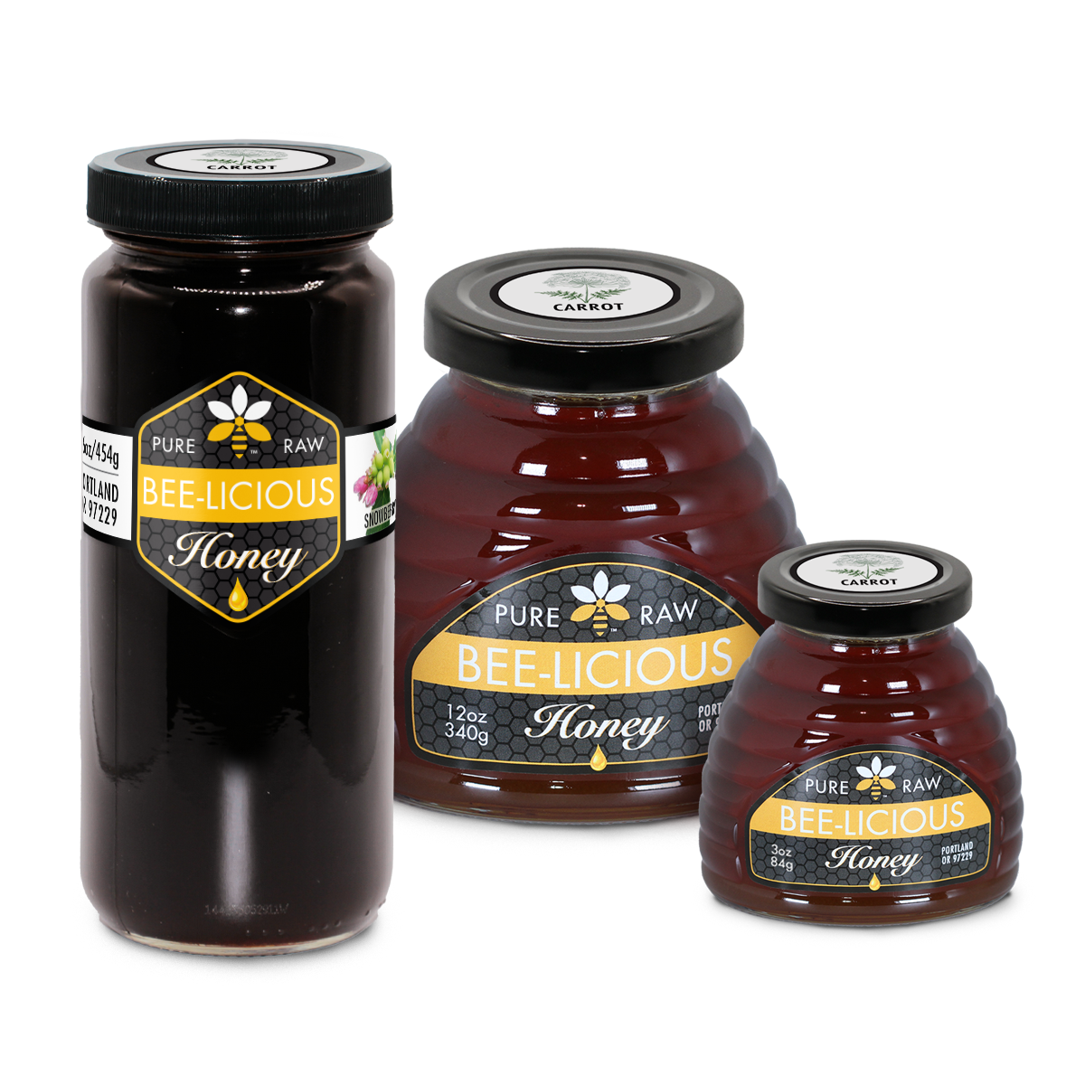Oregon Carrot Honey